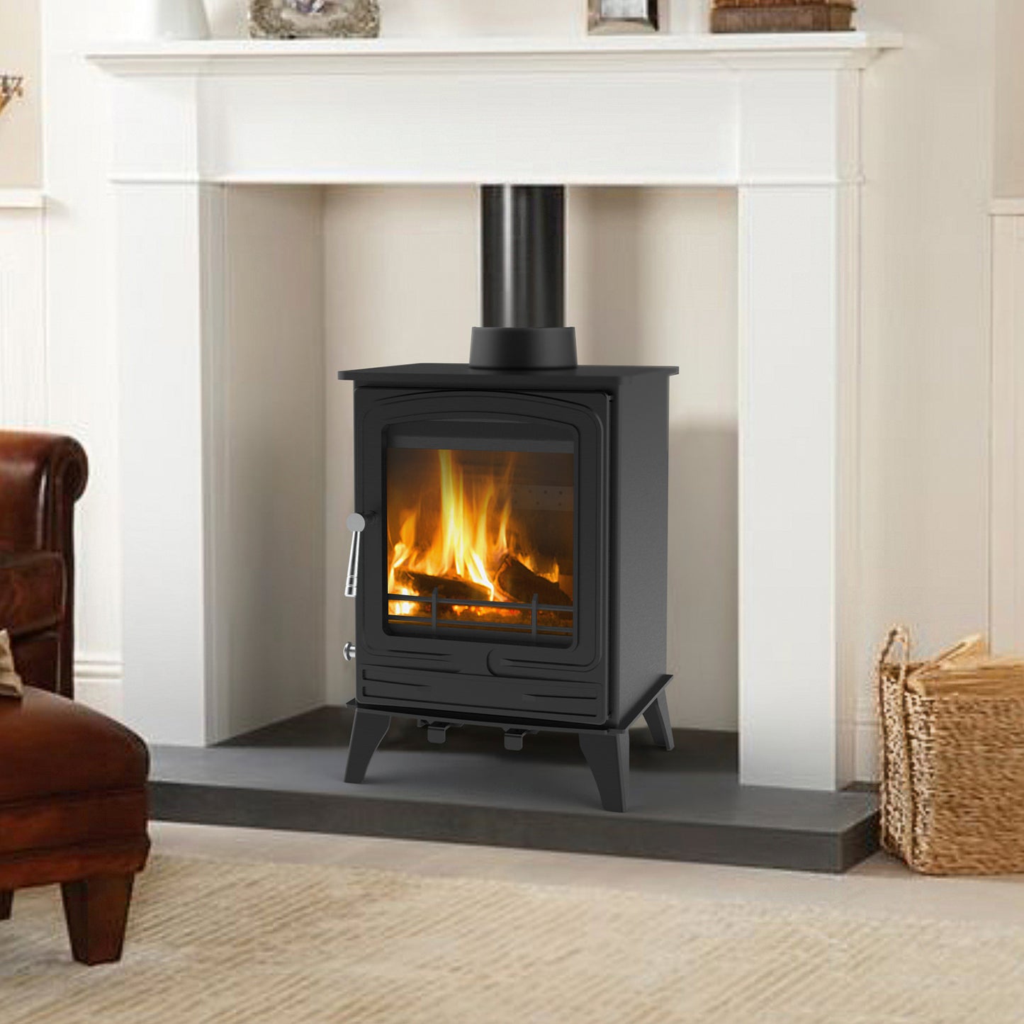 Royal Fire™ 4.2kW Steel Eco Multifuel Stove