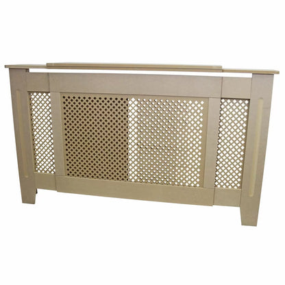 Adjustable Radiator Cover MDF Unfinished 1400mm - 1920mm