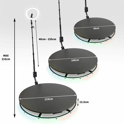 360 Photo Booth | 80cm, 100cm, 115cm