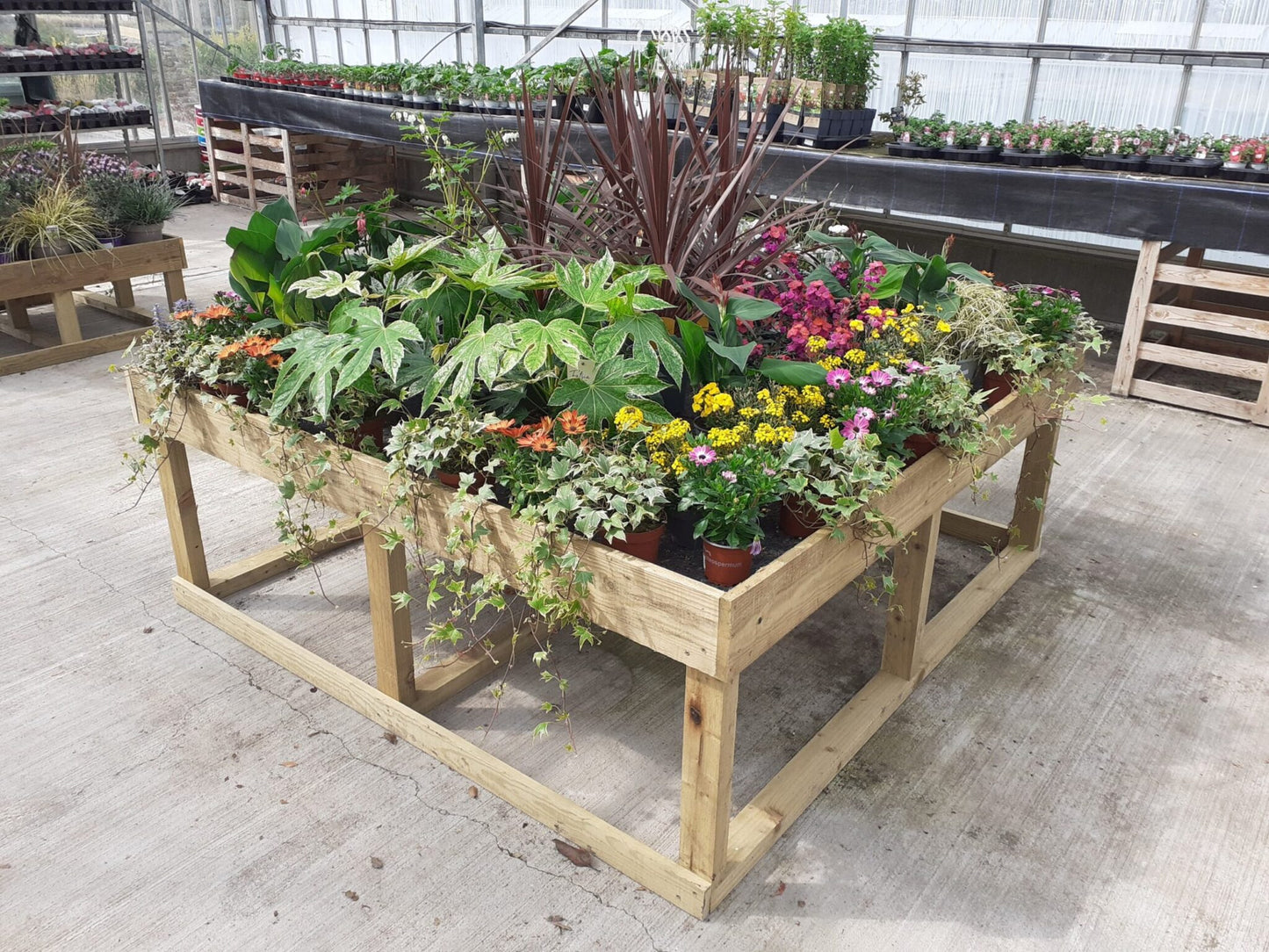 Display Benches / Tables For Garden Centres / Green Houses