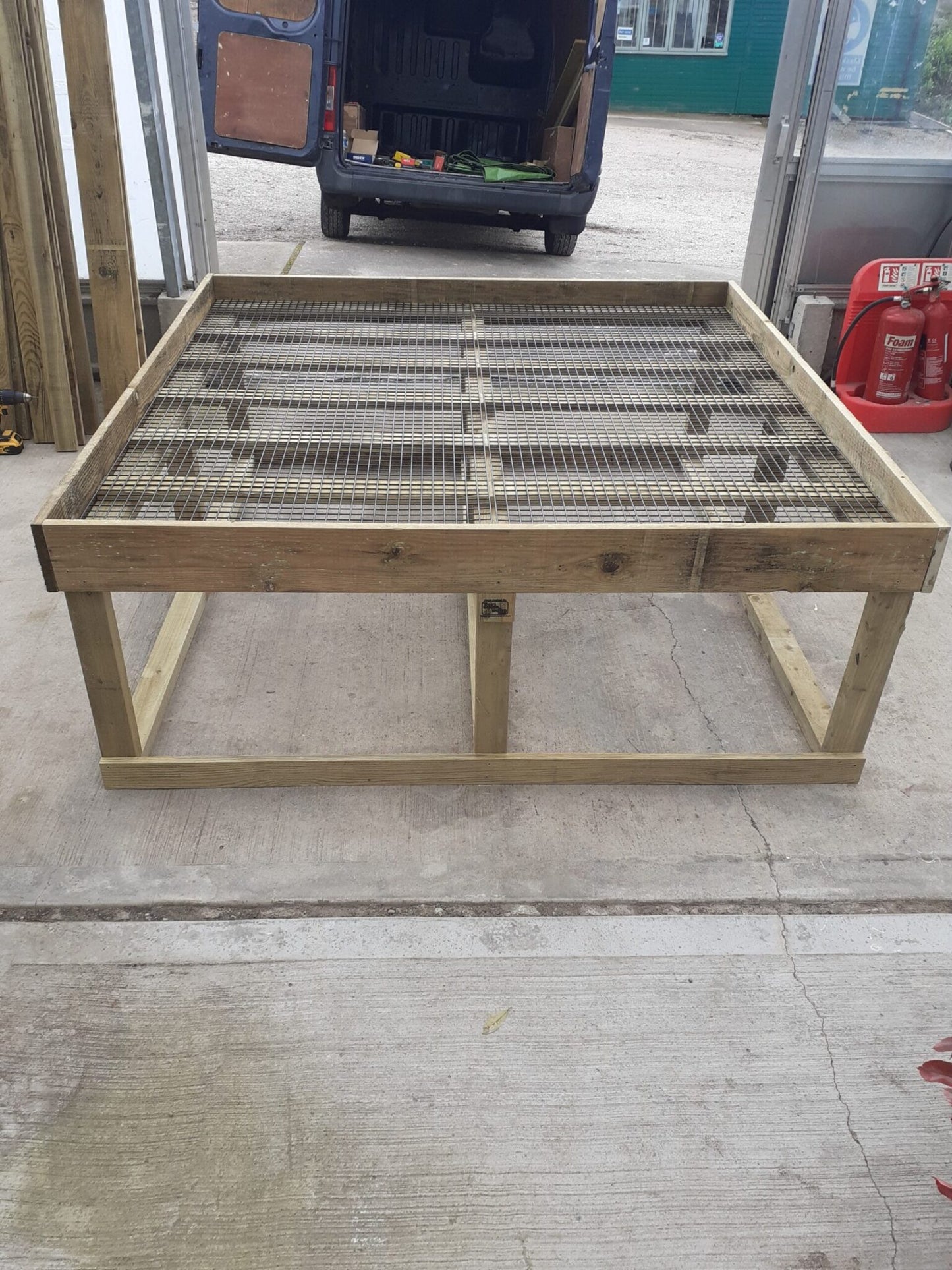 Display Benches / Tables For Garden Centres / Green Houses