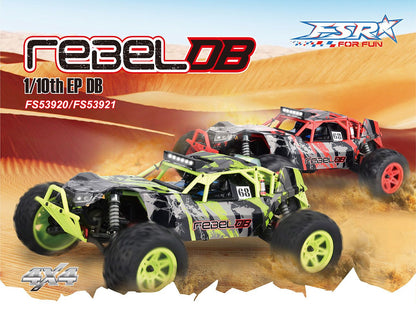 FS Rebel DB 1:10 RTR Electric RC Desert Buggy