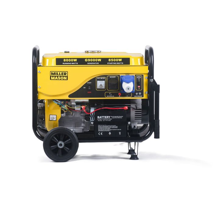 Portable Key Start Petrol Engine Generator 10.5kVa 16HP 4Stroke G9000W