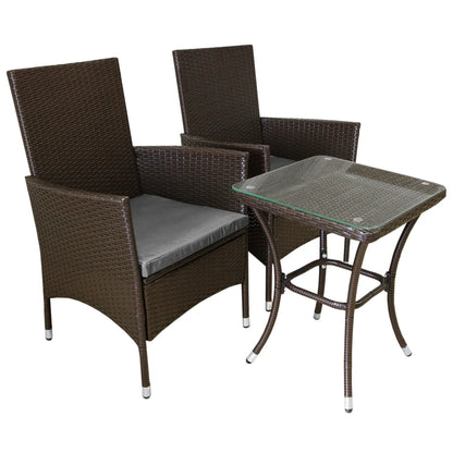 Jardi Rattan Bistro Set | All Year Rattan | Multiple Colours