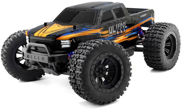 HSP Octane Electric RC Monster Truck - Upgraded Pro Brushless Version