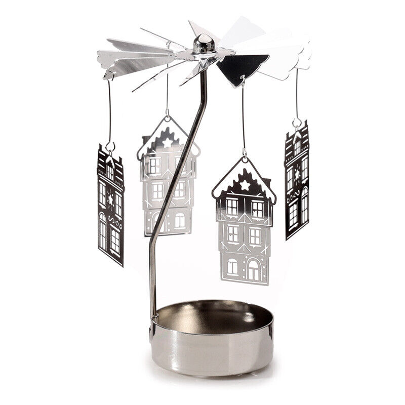 Premium Quality Spinning Tea Light Carousel Candle Holder | Multiple Designs