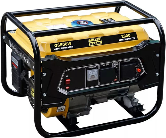 Miller and Mason Electric Start Petrol Generator 3.75kVA 8HP G7000W-E