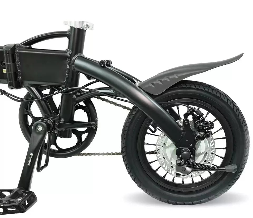 Z1S Folding Electric Bike with Bigger 10AH Battery Matt Black