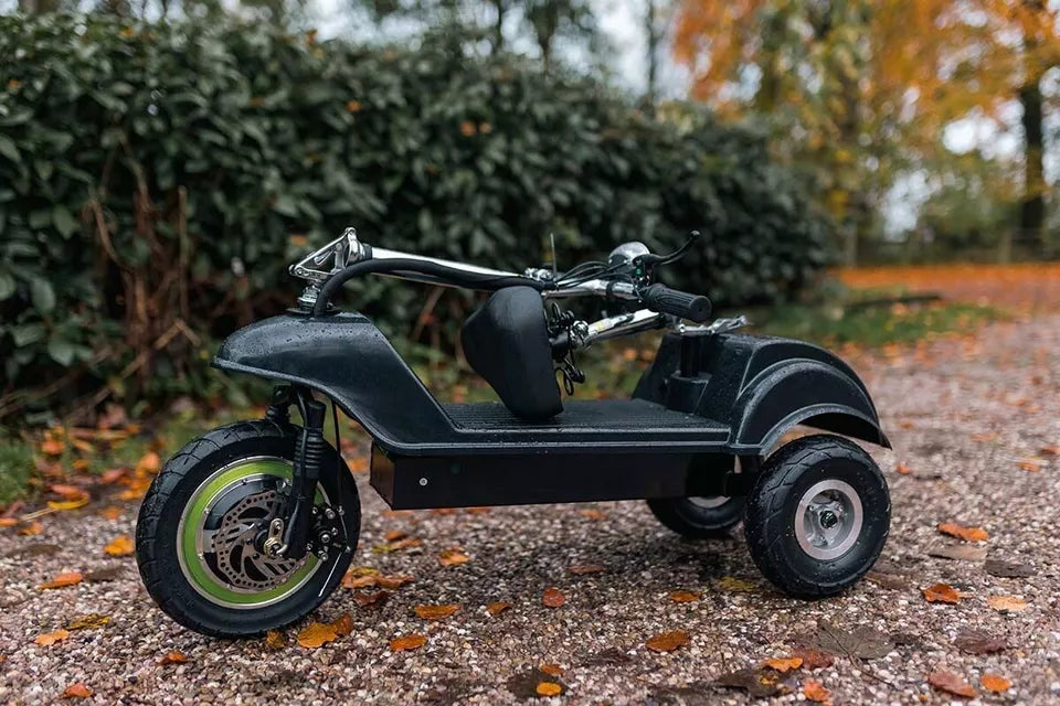 Folding 3 Wheel Electric Mobility Scooter With Seat