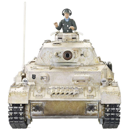 Taigen Hand Painted RC Tanks - Metal Upgrade - Panzer IV - 360 Turret