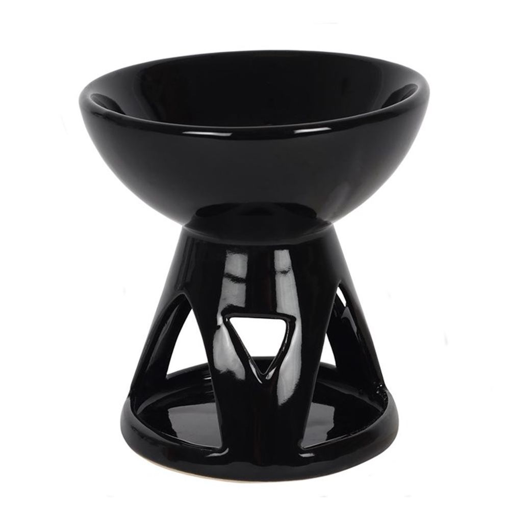 Black Deep Bowl Oil Burner