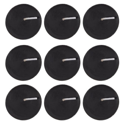 Pack of 9 Opium Scented Black Tealights