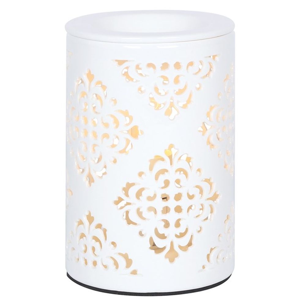 Damask Cut Out Electric Oil Burner